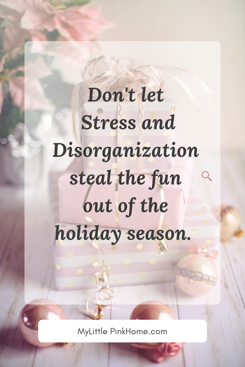 Take the Stress out of the Holidays