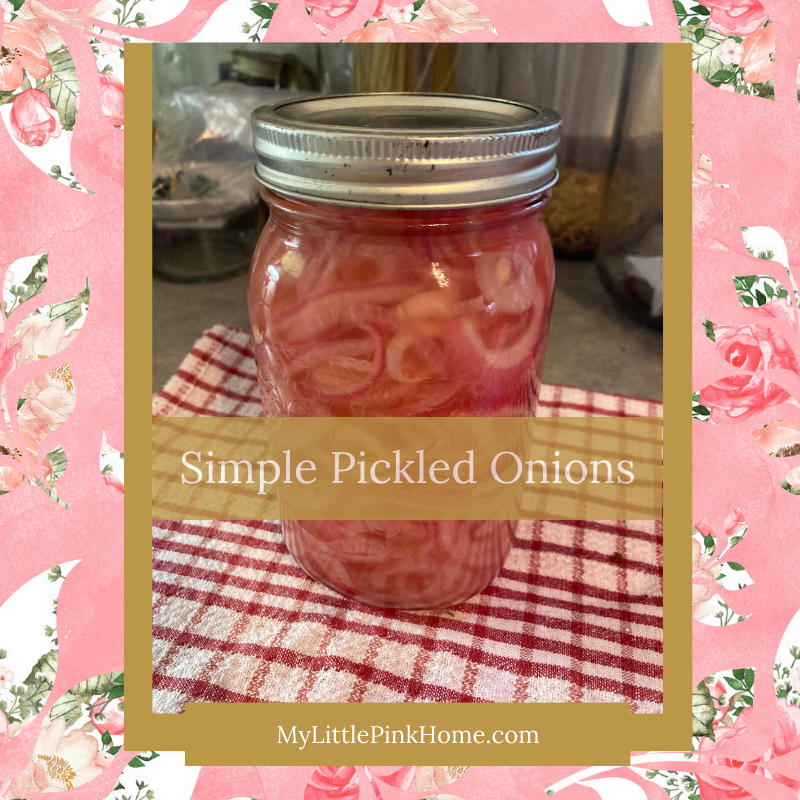 Simple Pickled Red Onions