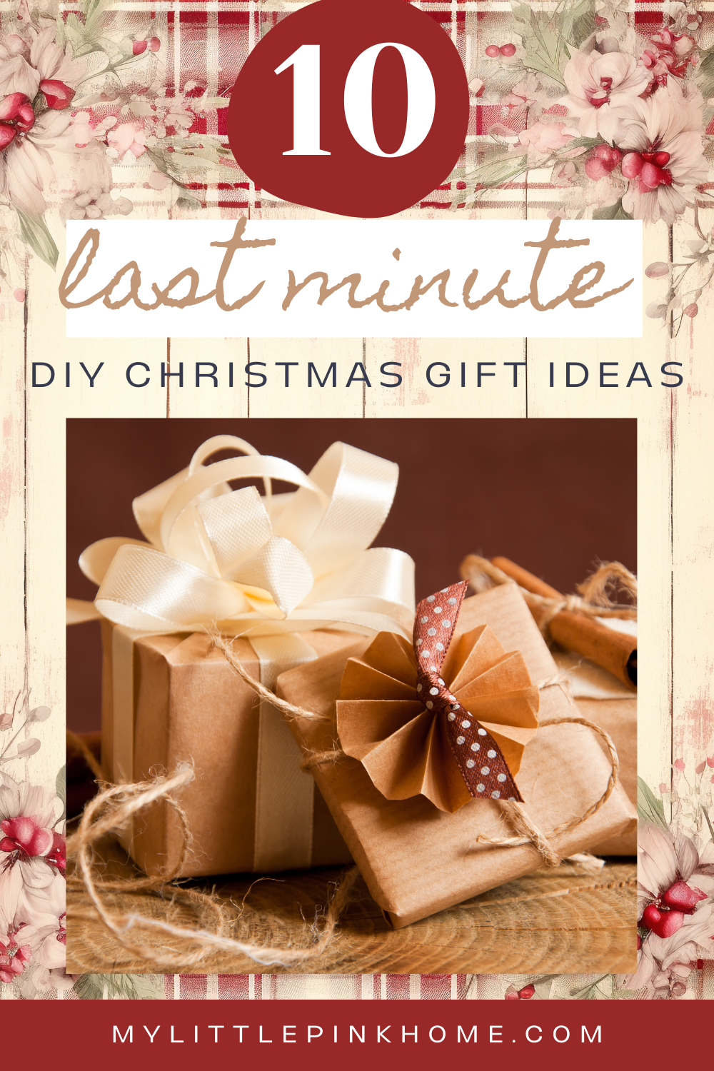 10 Last Minute DIY Christmas Gift Ideas