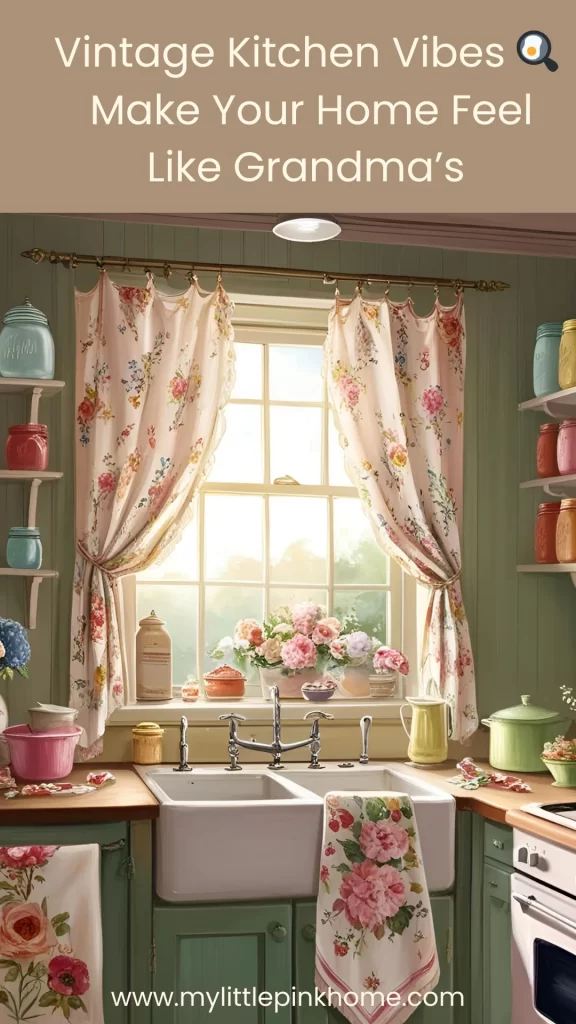 Step back in time with these charming kitchen habits from vintage homemakers. From slow cooking to pretty pantry displays, bring cozy back into your kitchen.

